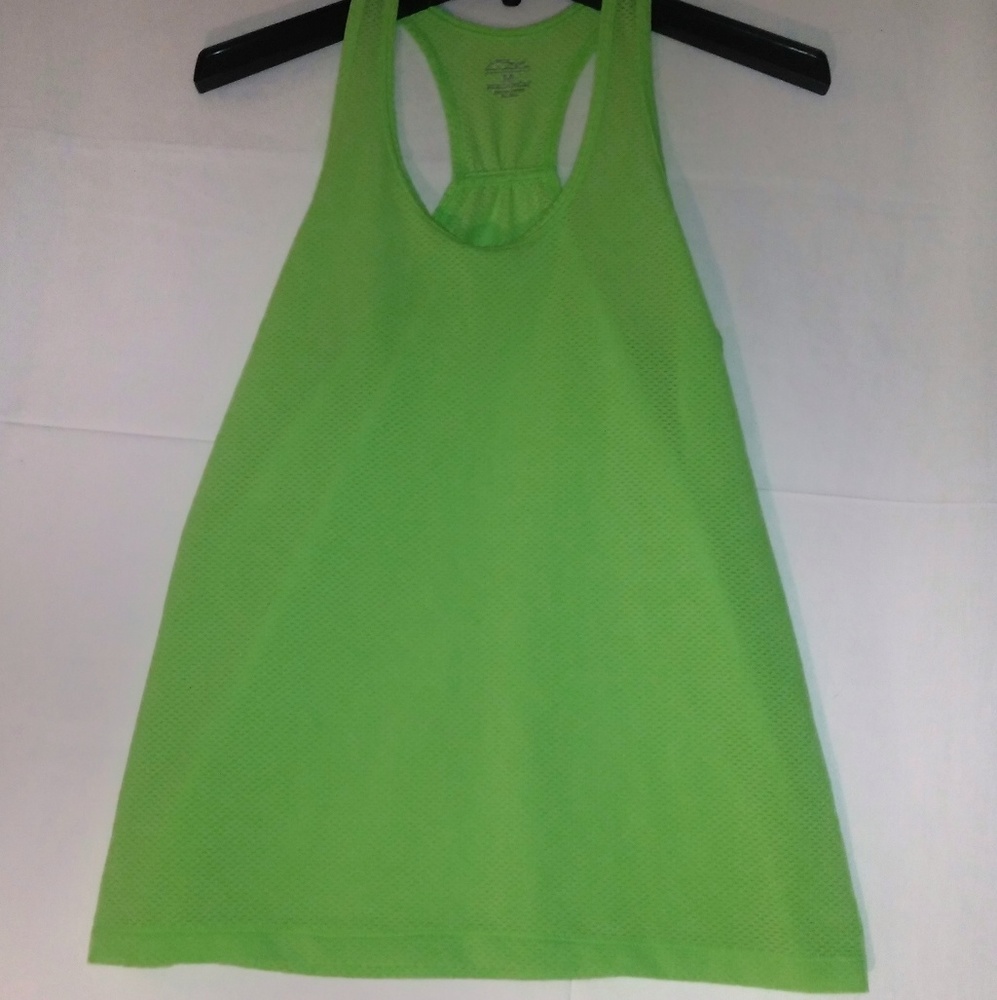 Sport Essentials Florescent Yellow Tank Top size M
